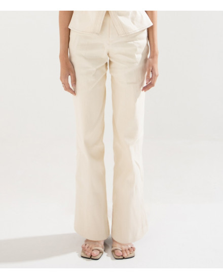 DAREEN TROUSERS IVORY