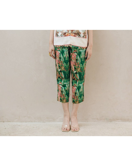 REI TROUSERS PINK BOTANICAL