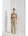 [PRE ORDER] RUKA TROUSERS SAGE FLORAL