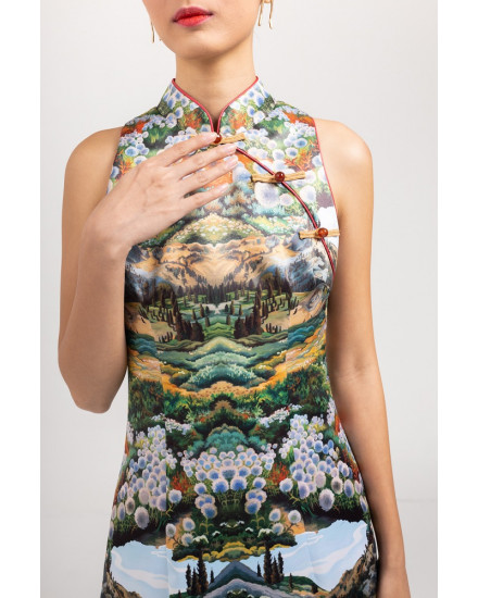 [PRE ORDER] HANATA DRESS GREEN FOREST