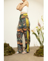 [PRE ORDER] JIAN TROUSERS GOLD FLORAL