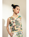 [PRE ORDER] SACHIE TOP BEIGE CHINOISERIE