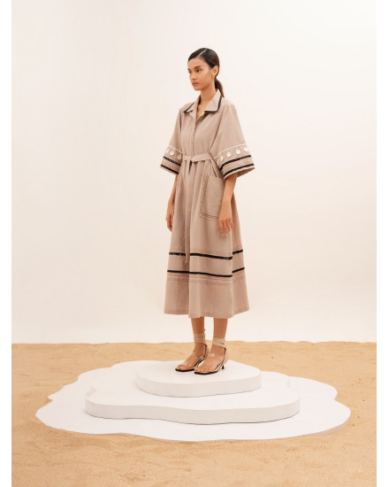 [PRE ORDER] IZMA DRESS BEIGE