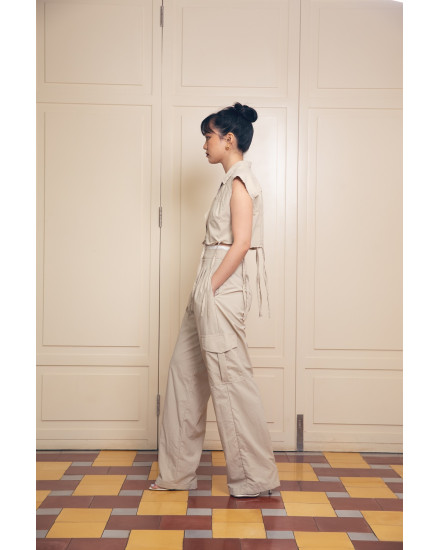 ALEGRA TROUSERS BEIGE