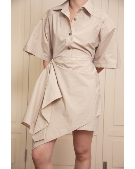 KIYARA DRESS BEIGE