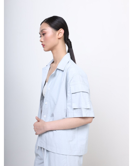 KALINDA TOP LIGHT BLUE