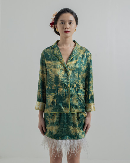 LAI SKIRT JADE TOILE