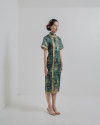 [PRE ORDER] THARA II DRESS JADE CHINOISERIE