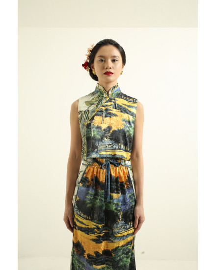 [PRE ORDER] ZHI TOP YELLOW SCENERY