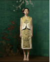 LINQIN TOP GOLD CHINOISERIE