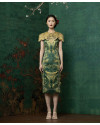 YUXI DRESS JADE TOILE