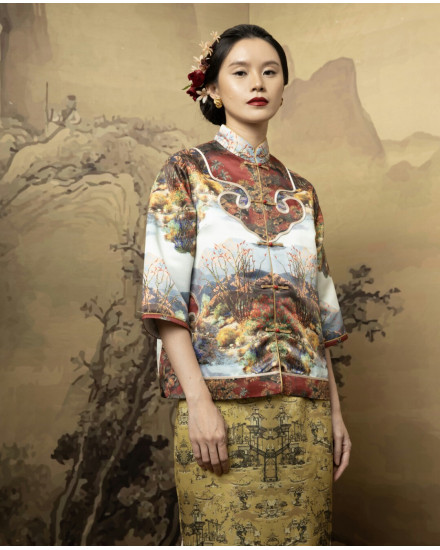 [PRE ORDER] LI WEI TOP RED SCENERY