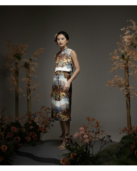 [PRE ORDER] ZHI TOP RED SCENERY