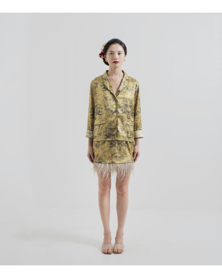 [PRE ORDER] XIN YI TOP GOLD CHINOISERIE