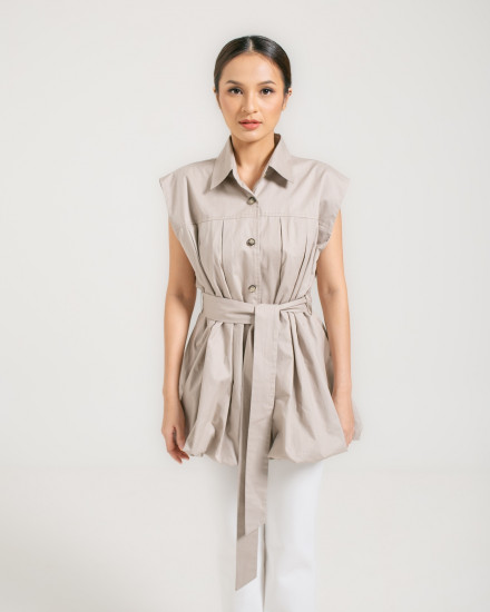 HELEINA TOP BEIGE