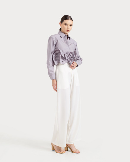 ORLIN II TROUSERS IVORY