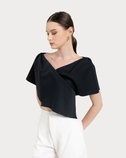 LINETTA TOP BLACK