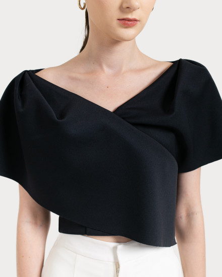 LINETTA TOP BLACK