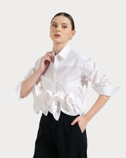 NICOLINE TOP IVORY