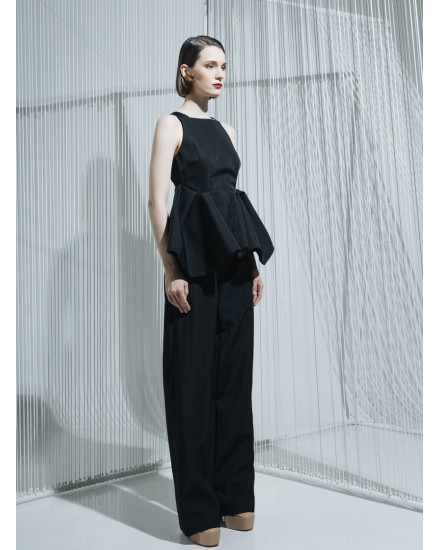 FLORA TOP BLACK
