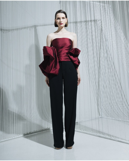 KAIZY TOP MAROON