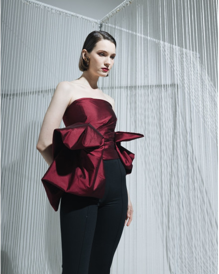 KAIZY TOP MAROON