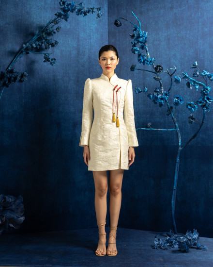 [PRE ORDER] SOO YUN DRESS IVORY