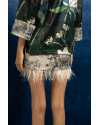[PRE ORDER] MISAKI TOP GREEN FLORAL