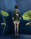 [PRE ORDER] MISAKI TOP GREEN FLORAL