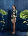 [PRE ORDER] MISAKI TOP GREEN FLORAL