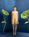 AH YEON DRESS BEIGE