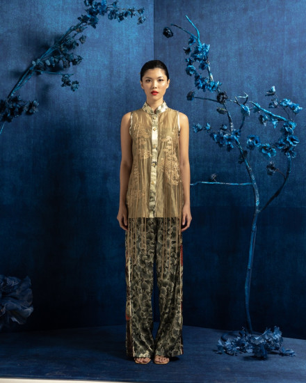 [PRE ORDER] ERUNA TOP SILVER CHINOISERIE