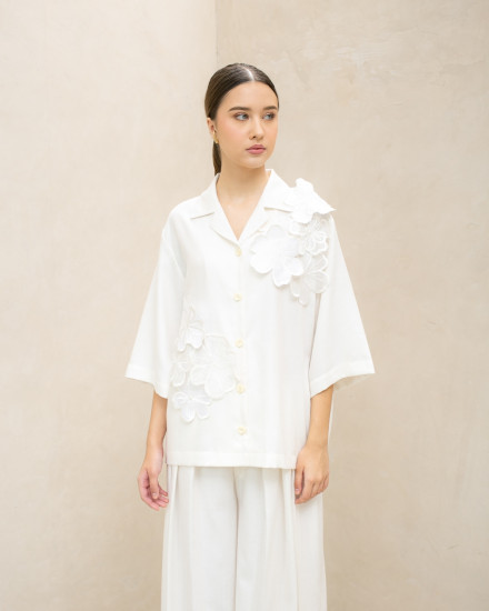 FAZEELA TOP IVORY