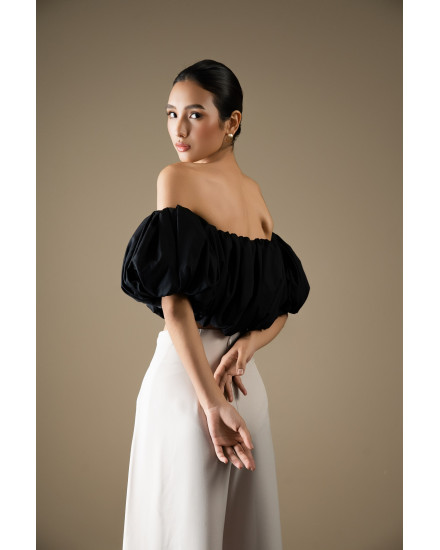 [PRE ORDER] ELAINE TOP BLACK
