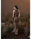 [PRE ORDER] FU RONG DRESS BRONZE CHINOISERIE