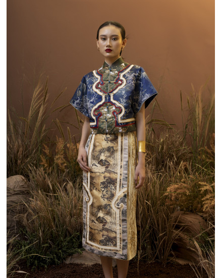 [PRE ORDER] FULIN TOP BLUE FOREST