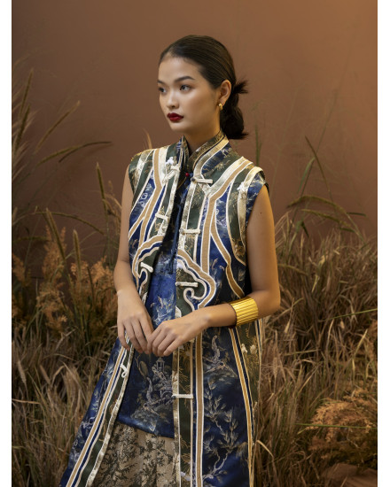 [PRE ORDER] MEIZHI TOP BLUE TWIG