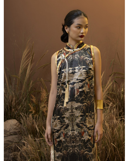 [PRE ORDER] RYU JI II DRESS QUARTZ GREEN