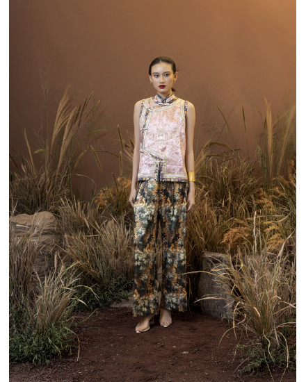 [PRE ORDER] SIYU TOP PINK CHINOISERIE