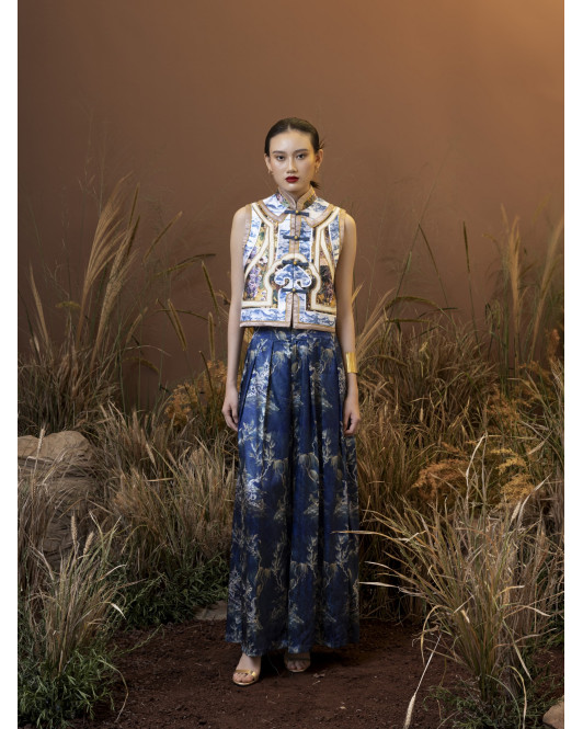 [PRE ORDER] YEONA TOP MOUNTAIN BLUE