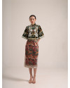 [PRE ORDER] RUI AN TOP GREEN FLORAL