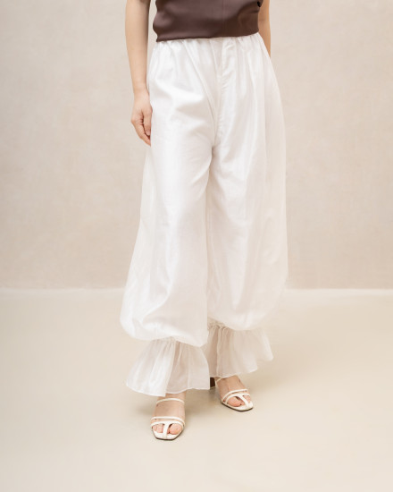 ZOYA TROUSERS IVORY