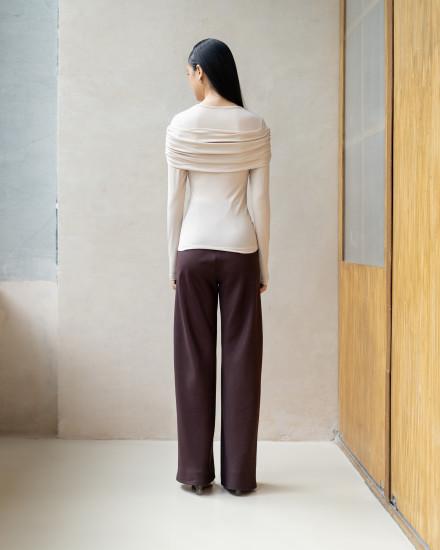 LIVI TROUSERS BROWN