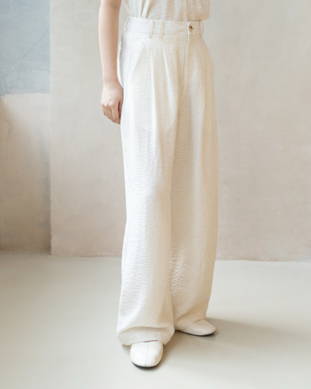 JOANA TROUSERS IVORY